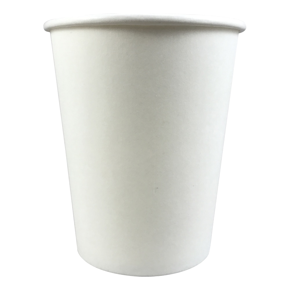 Hotel Emporium Hot/Cold Paper Cups, 8 Oz, White, Pack Of 50 Cups (Min Order Qty 18) MPN:8OZHOTCUPCTPK