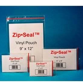 Zip Seal Vinyl Pouches 3