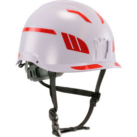 Ergodyne® Skullerz® 8961 Single Reflective Hard Hat & Safety Helmet Sticker Kit Red 61105