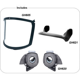 General Electric Full Face Visor Kit Black GH603