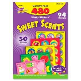 Trend® Sweet Scents Stinky Stickers Variety Pack 480 Stickers/Pack T83901