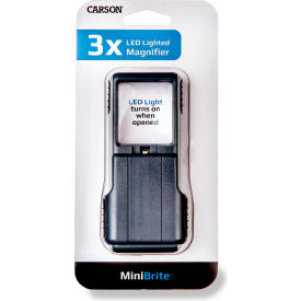 Carson® PO-25 MiniBrite 3x Magnifier - Pkg Qty 3 PO-25