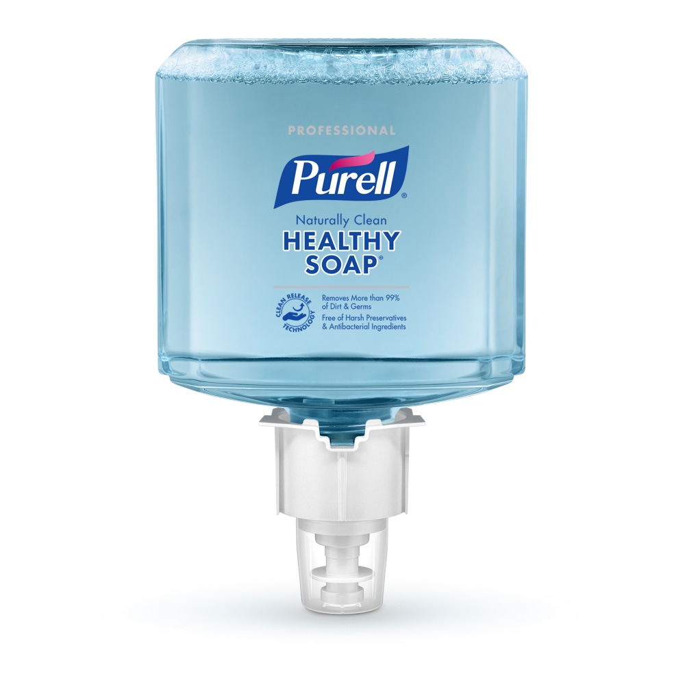 PURELL Brand Naturally Clean HEALTHY SOAP Foam ES4 Refill, Fragrance Free, 40.6 Oz Bottle (Min Order Qty 3) MPN:GOJ527902WUOM