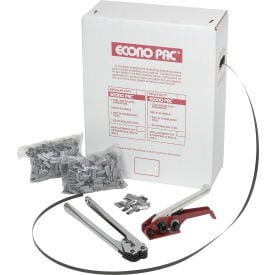 Pac Strapping Poly Kit w/ Tensioner/Sealer & Seals 7200'L x 1/2