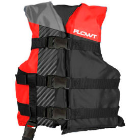 Flowt 40302-2-YTH All Sport Life Vest Red Youth 40302-2-YTH