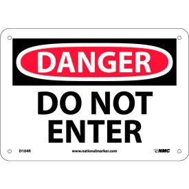 Safety Signs - Danger Do Not Enter - Rigid Plastic 7