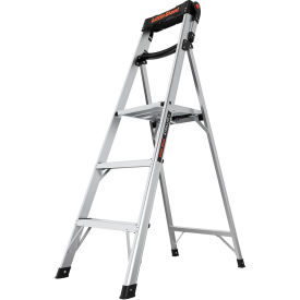 Little Giant® Xtra-Light Plus Step Ladder w/ Flip-Up Handrail 5' Type IAA 3 Step 375 lb. Cap 15250-001