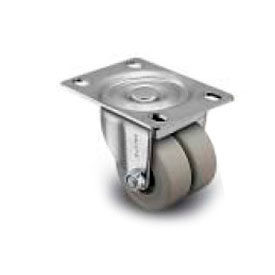 Shepherd® C00 Series Top Plate Caster C0020120ZN-POL01(KK) C0020120ZN-POL01(KK)