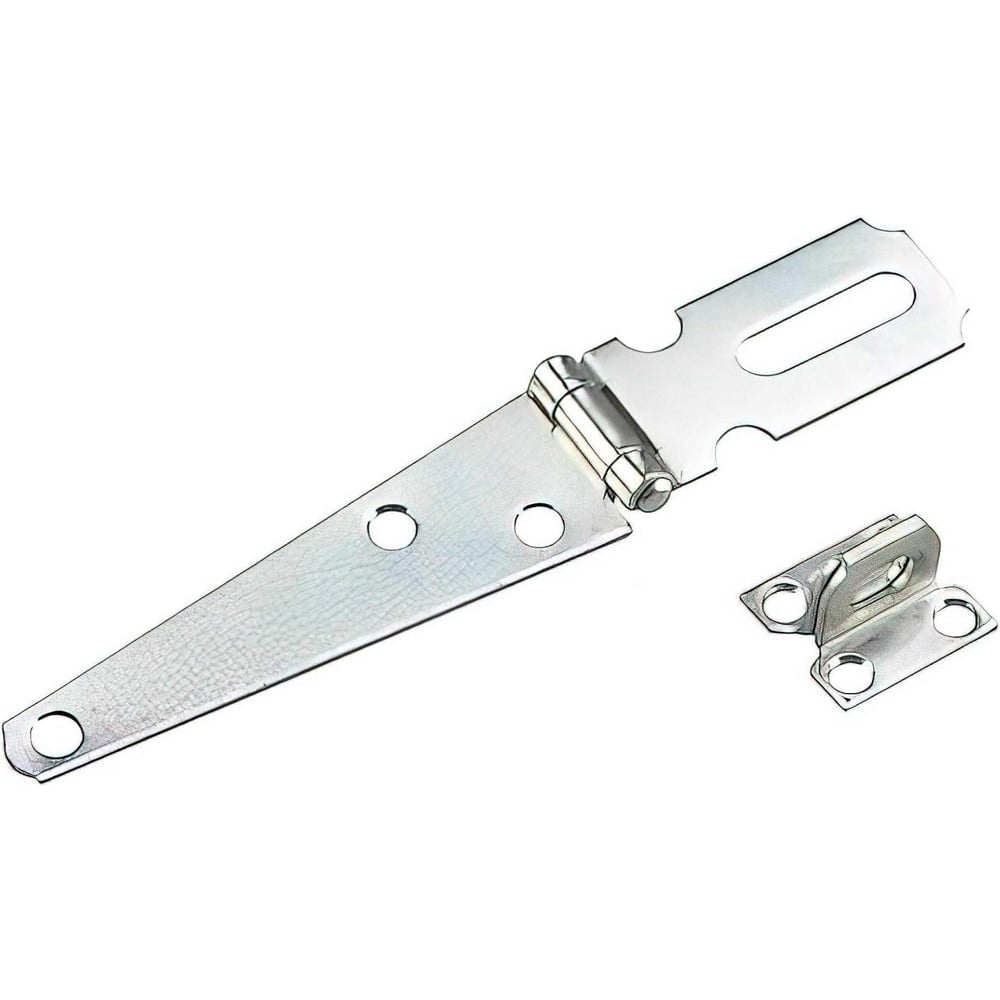 Hasps, Hasp Type: Conventional , Material: Steel , Arm Length: 3.83 in , Finish: Zinc-Plated , Arm Width: 1.19in  MPN:345XV