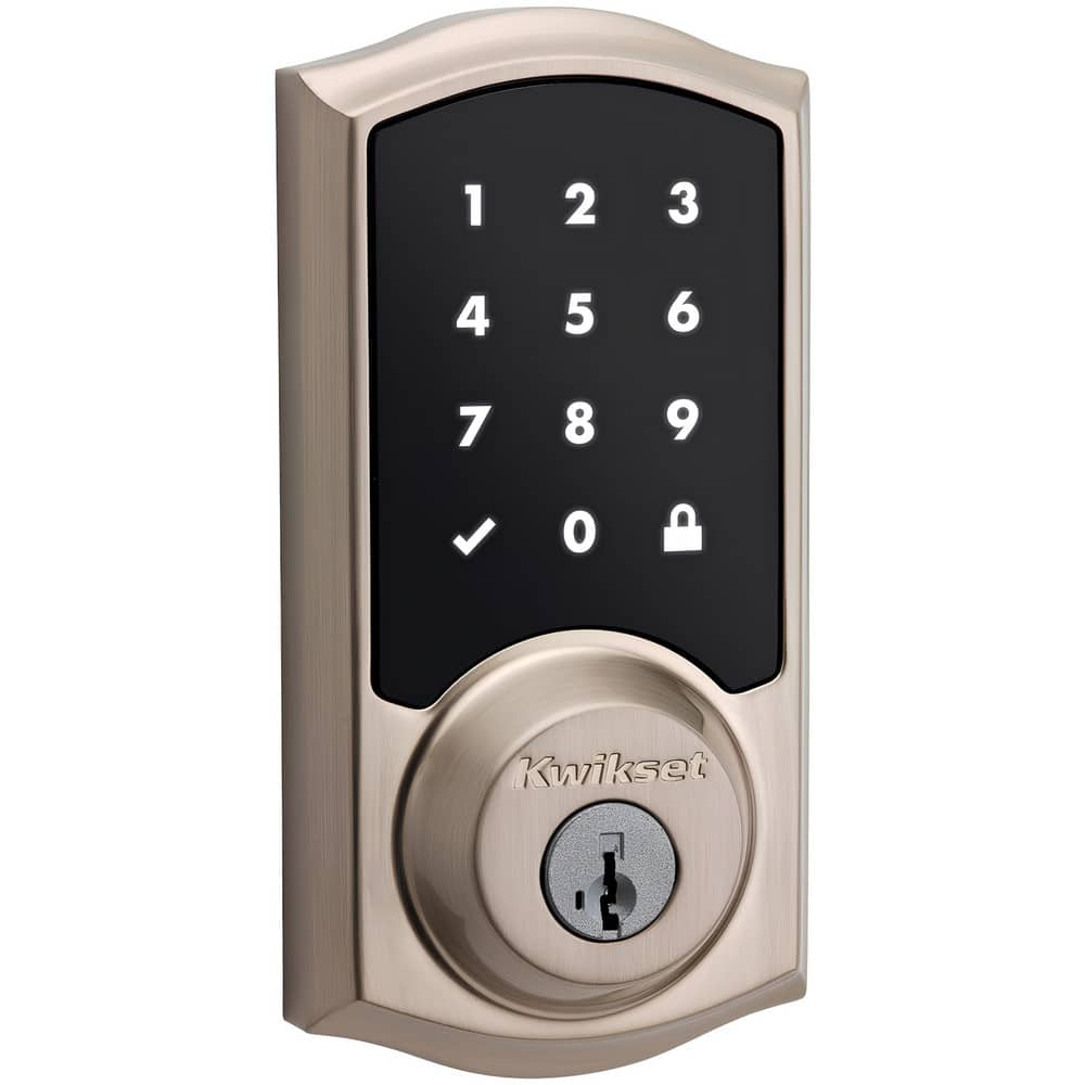 Deadbolts, Deadbolt Type: Electric Bolt , Lock Type: Combination Entry with Key Override , Key Type: Key Codeable , Mount Type: Through Hole , Material: Zinc  MPN:916TRL-15-SMT-R