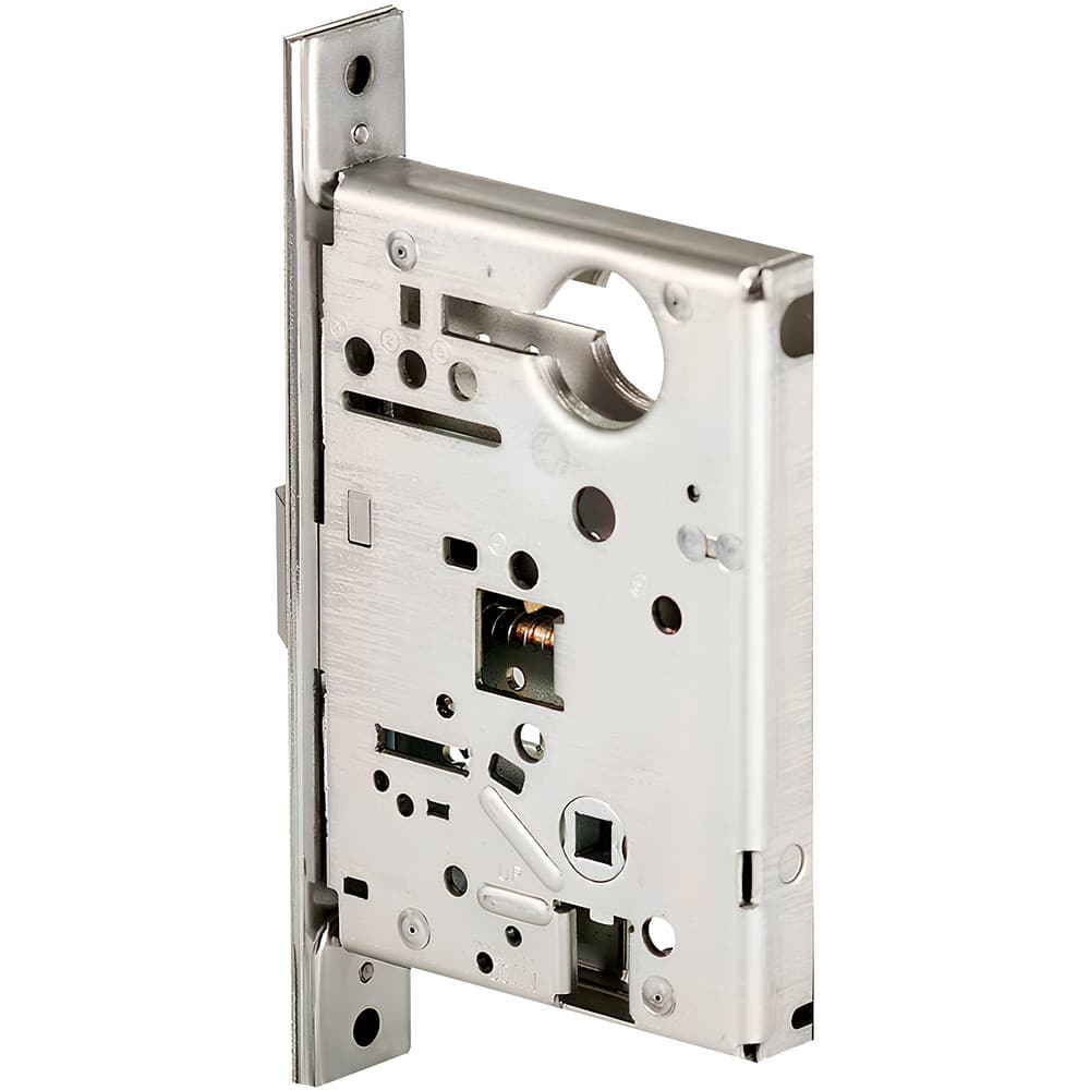 Electromechanical Locks, Type:  Electrified Mortise Lock , Fail Safe: Yes , Fail Secure: No , Request to Exit: No , Finish: Satin Chrome  MPN:45HWCADEL626