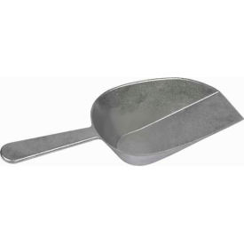 Winco ASFB-24 Utility Scoop W/ Flat Bottom 24 oz Aluminum - Pkg Qty 12 ASFB-24