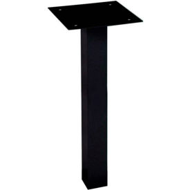 dVault Top Mount/In Ground Post for Parcel Protector Vault (DVU0050) DVU0050PI - Black DVU0050PI-1