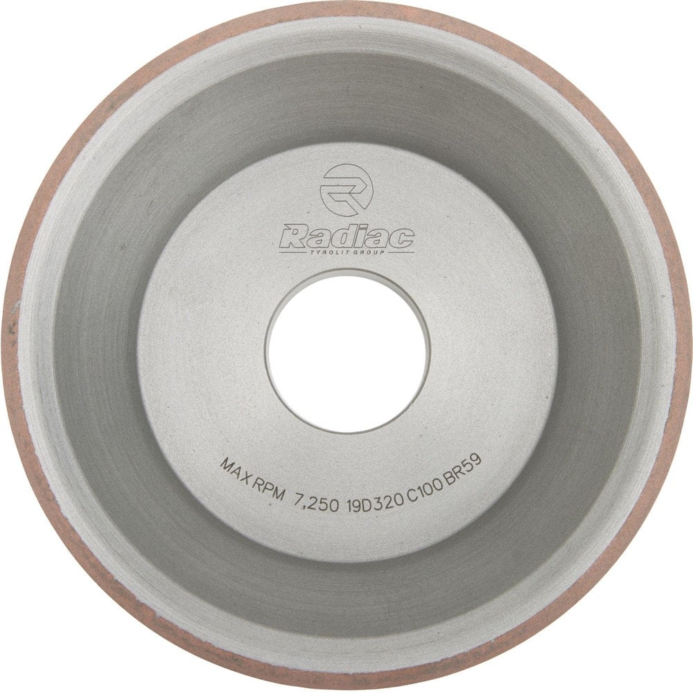 Tool & Cutter Grinding Wheels, Abrasive Material: Diamond , Wheel Type: Type 11V9 , Bond Type: Resinoid , Wheel Diameter (Inch): 5  MPN:34154834