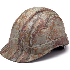 Ridgeline Cap Style Hard Hat Matte Camo Pattern 4-Point Ratchet Suspension - Pkg Qty 16 HP44119