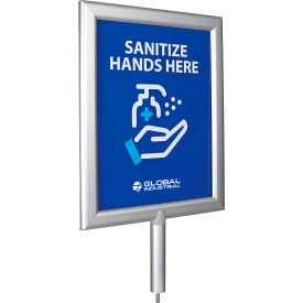 GoVets™ Perfex Frame for Sanitizer Dispenser Stand w/Sanitize Hands Here Graphic 524641