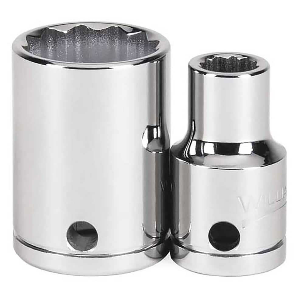 Specialty Sockets, Socket Type: Shallow Socket , Drive Size: 1/2 in , Socket Size: 1-7/16 in , Finish: Chrome-Plated , Insulated: No  MPN:32246-TH