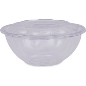 Eco-Products® Renewable & Compostable Salad Bowls w/ Lids 24 oz Clear Pack of 150 EP-SB24