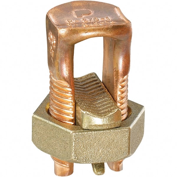 8 AWG, Copper Wire Compatible, Copper Alloy, Hex Split Bolt Connector MPN:SBC750-1