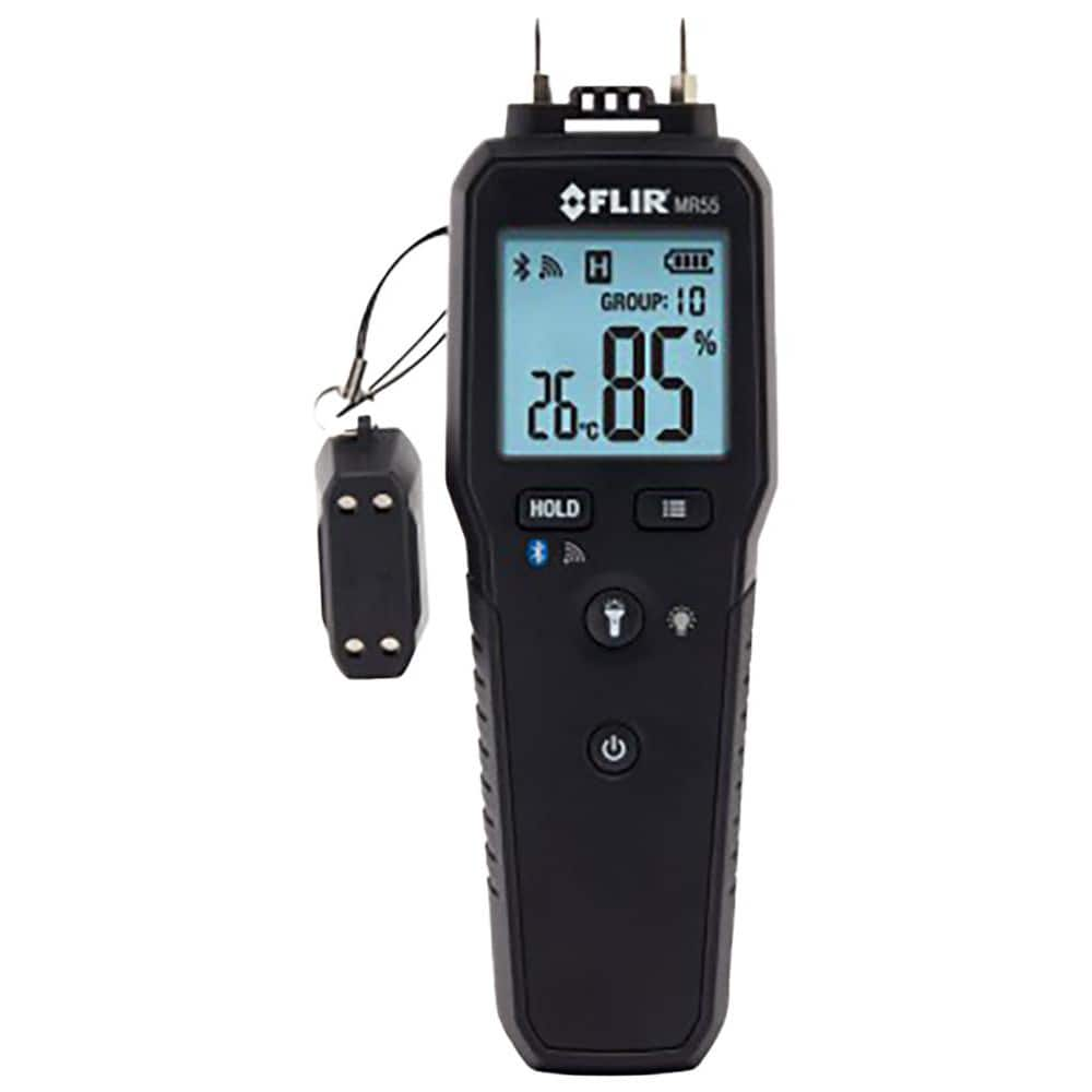 Moisture Meters & Analyzers, Product Type: Moisture Meter , Accuracy: 12% , Heat Source: None , Minimum Operating Temperature: 320F  MPN:MR55