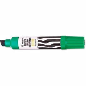 Pilot® Jumbo Refillable Permanent Marker Chisel Tip Refillable Green 45400