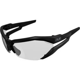 Mechanix Wear® Vision Type-V Protection Safety Eyewear Clear Lens Black Frame VVS-10AE-PU