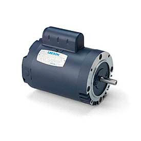 Leeson Motors Single Phase Pump Motor 1/2HP 3450RPM 56 TEFC 115/208-230V 60HZ Auto 40C 113955.00