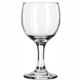 Libbey Glass 3769 - Glass Embassy Wine 6.5 Oz. 24 Pack 3769