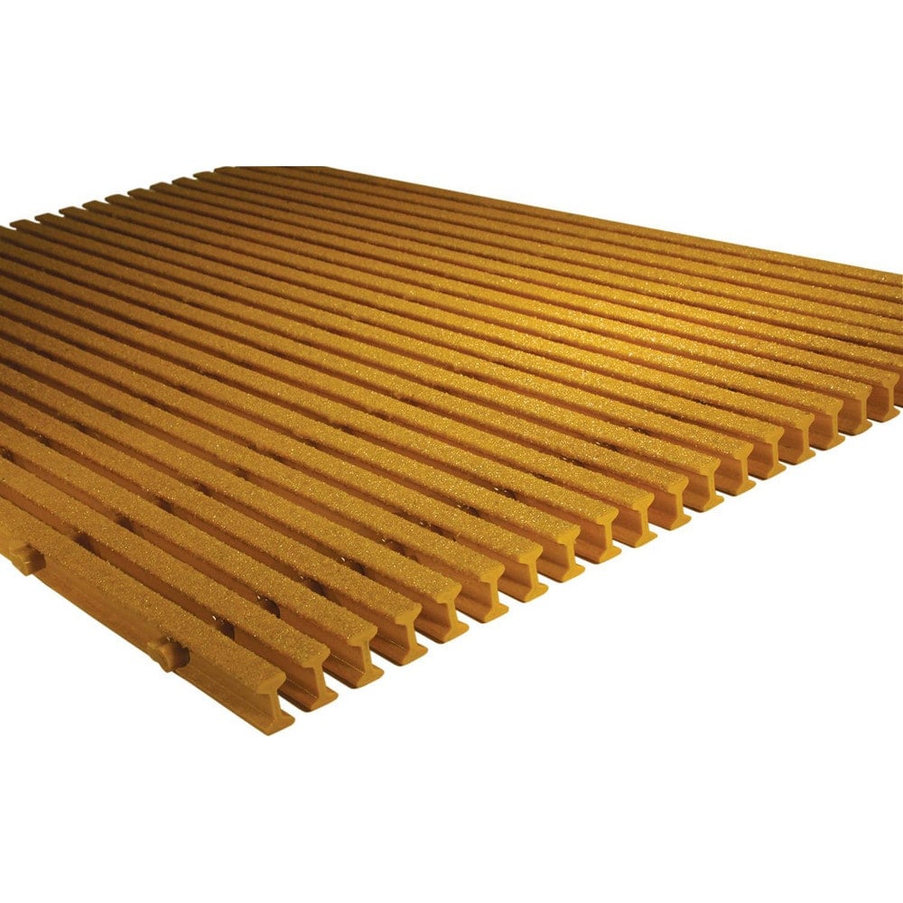 Grating, Stair Treads & Step Bars, Type: Grating , Material: Fiberglass Reinforced Plastic , Surface Style: Quartz , Overall Length: 96.00in  MPN:350455