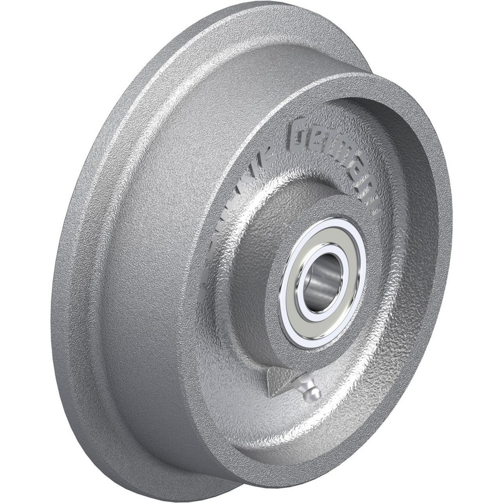 Caster Wheels, Wheel Type: Rigid, Swivel , Load Capacity: 2205 , Bearing Type: Ball , Wheel Core Material: Cast Iron , Wheel Material: Metal  MPN:008532