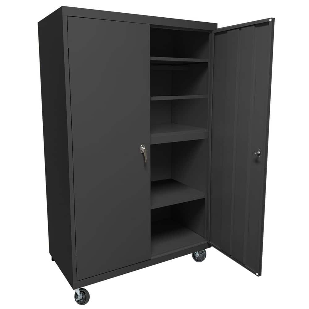 Storage Cabinets, Cabinet Type: Mobile Storage, Lockable Storage , Cabinet Material: Steel , Width (Inch): 36in , Depth (Inch): 24in  MPN:MAAH-3624RB-C