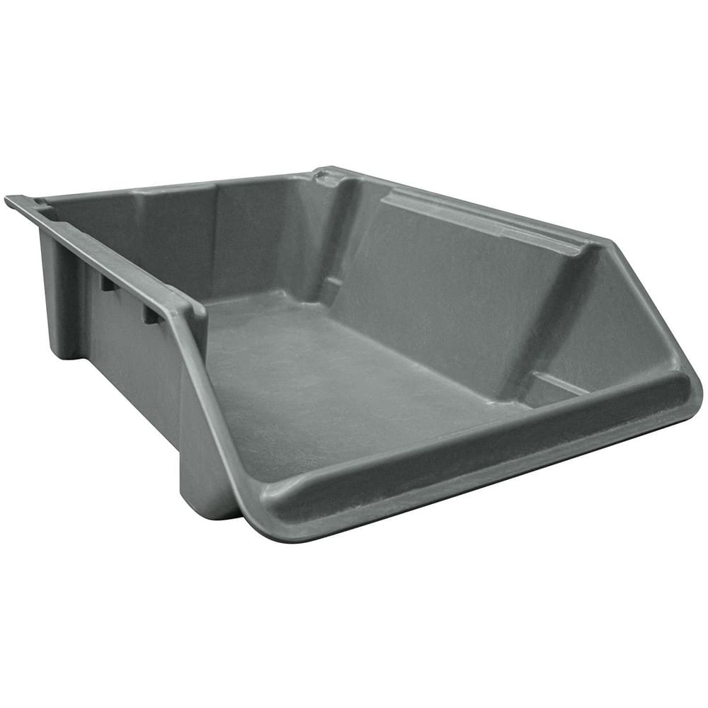 Bins, Bin Style: Hopper Front , Shape: Rectangle , Load Capacity (Lb. - 3 Decimals): 100.000 , Color: Gray , Stacking: Yes  MPN:8423085136