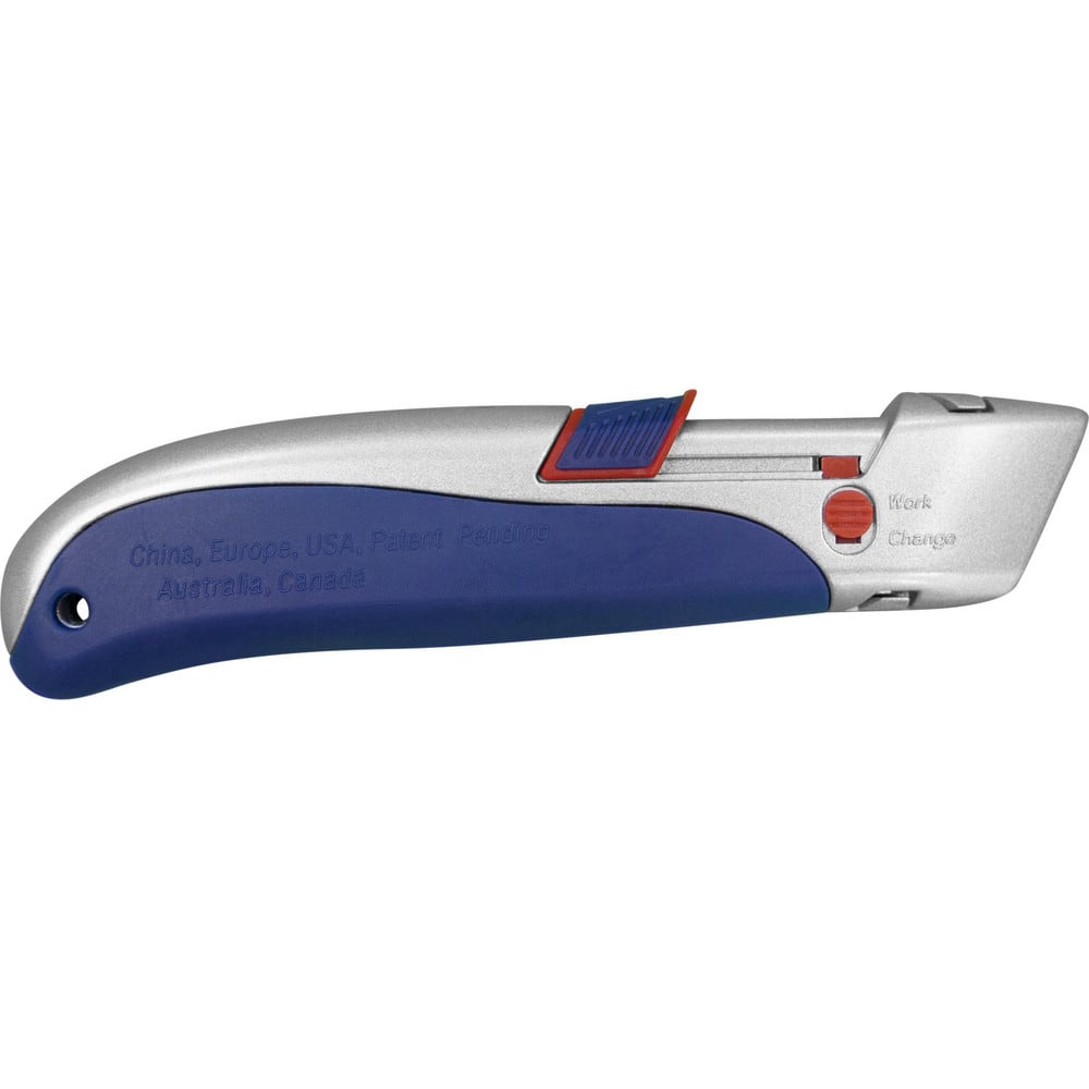 Auto-Retractable Box Cutter With Safety Blade