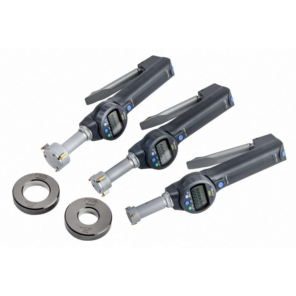 Electronic Inside Micrometer Sets, Set Type: Internal , Minimum Measurement: 1 , Maximum Measurement: 0.00 , Resolution: 0.0010mm  MPN:568-967