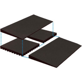 EZ-ACCESS® Transitions® Rubber Mat Threshold Risers TMEMR 2.25 - 24