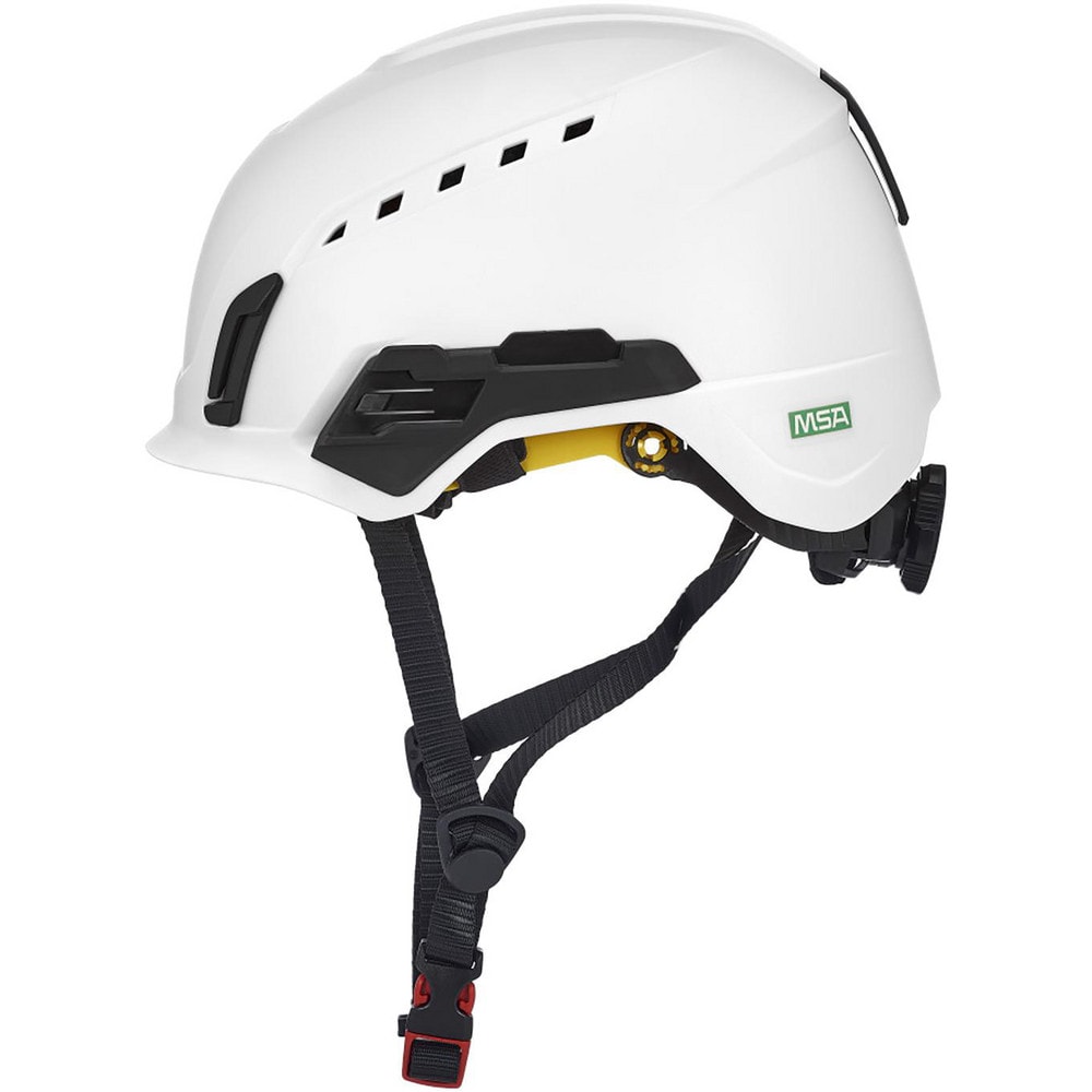 Hard Hats, Hard Hat Style: Climbing , Color: White , Adjustment Type: Ratchet , Application: Construction, Oil and Gas, Mining, Impact-Resistant MPN:10242813