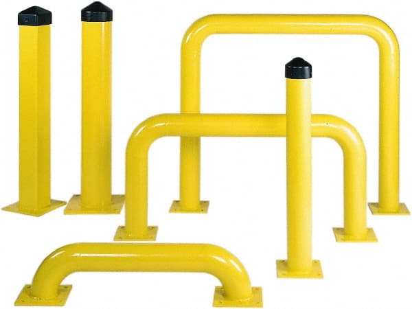 Bollard: Yellow, Steel MPN:1764