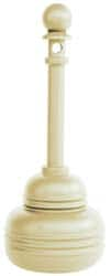 5 Qt Polyethylene Cigarette & Cigar Receptacle MPN:1206BEIGE