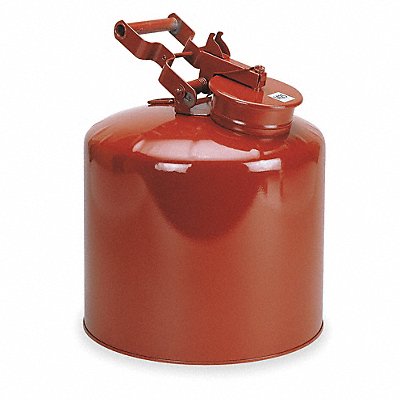 Disposal Can 5 gal Red Galvanized Steel MPN:1425