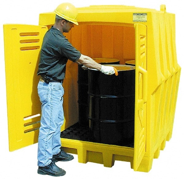 4 Drum, 66 Gal Sump Capacity, Storage Hut MPN:1649