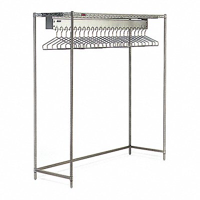 Freestanding Gowning Rack CRM 24 Wx72 L MPN:C2472-GR