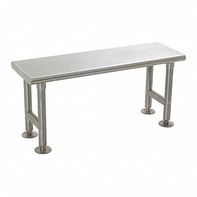 Gowning Bench Stainless Steel 12 Wx48 L MPN:CRB1248