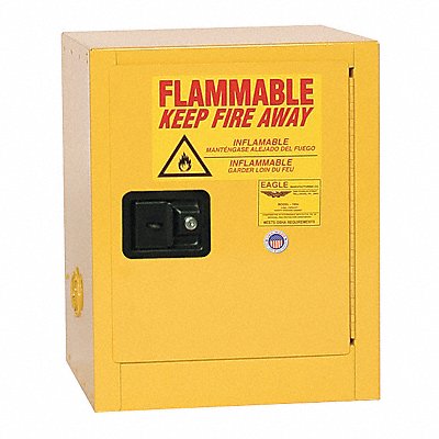 K2479 Flammable Liquid Safety Cabinet Yellow MPN:1903X