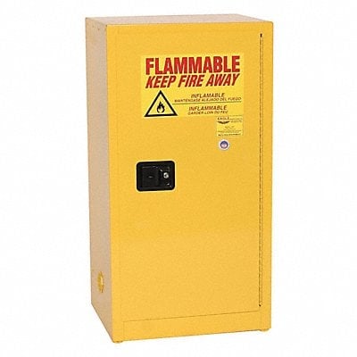 K2480 Flammable Liquid Safety Cabinet Yellow MPN:1906X