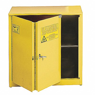 Flammable Safety Cabinet 30 gal Yellow MPN:1930X