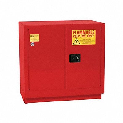 Flammables Safety Cabinet Red MPN:1970XRED