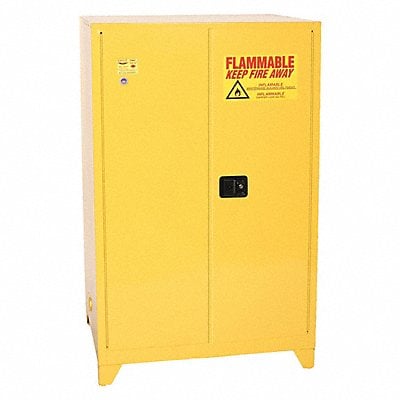 Flammable Liquid Safety Cabinet Yellow MPN:1992XLEGS