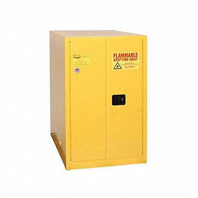 Flammables Safety Cabinet Yellow MPN:2810X