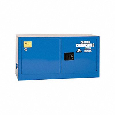 Corrosives Safety Cabinet Blue MPN:ADDCRAX