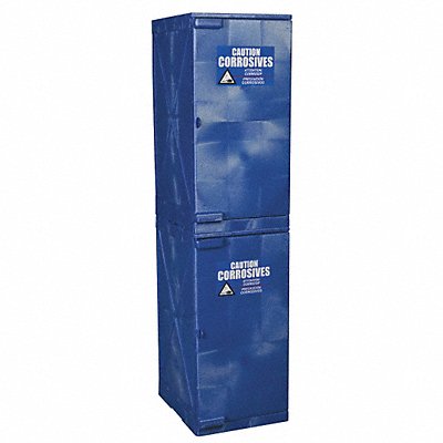 Corrosive Safety Cabinet 4 Shelves Blue MPN:M24CRA